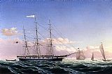 William Bradford Whaleship 'Jireh Swift' of New Bedford painting